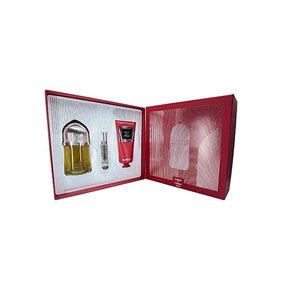 Pasha de Cartier Gift Set 100  Parfum spray + 100 ml Douchegel + 10 ml Pasha de Cartier Edition Noire Eau de Toilette Spray