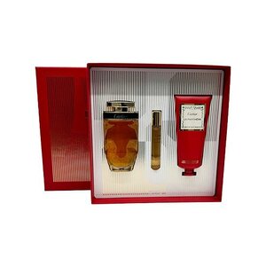 CARTIER LA PANTHERE Gift Set 75ML Parfum + 10ML Parfum+100ML Body Lotion 