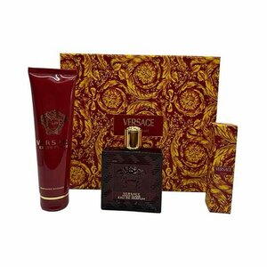 VERSACE Eros Flame Gift Set Eau de Parfum 100ml + Travel Spray 10ml + Shower Gel 150ml