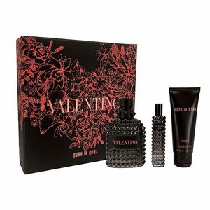 Valentino Uomo Born in Roma Set  100ml Eau de toilette +  15ml Eau de toilette  + 75ml Shower Gel for Men