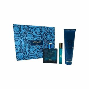 VERSACE Eros Men Gift Set Parfum 100ml + Travel Spray 10ml + Shower Gel 150ml