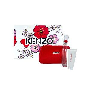 Kenzo Flower By Kenzo Gift Set Eau de Parfum 50ml + Body Lotion 75ml + Pouch